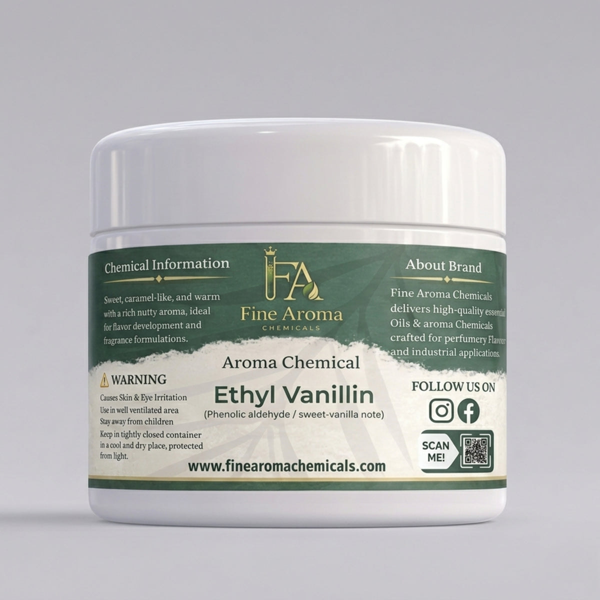 Ethyl Vanillin (Aroma Chemical)