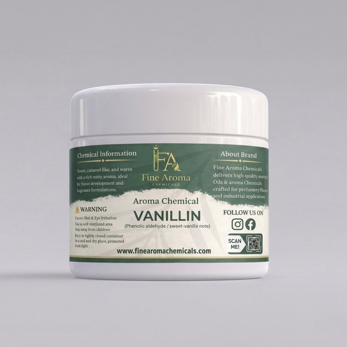 Vanillin (Aroma Chemical)